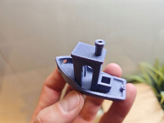 PLA Филамент 3D Принтер Smart Print 1 Kg 1.75 Mm С Блестящи Частици Galaxy Лилав