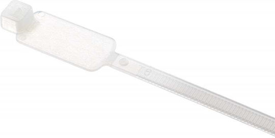 Legături Cablu Din Plastic 2.5 X 200 Etichetă 100 Buc Elematic "52200-m"