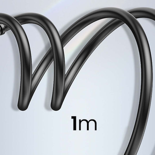 Grab 'n Go Usb-a To Micro Usb Cable 1m Must Havz Series Fast Charge Transfer Black