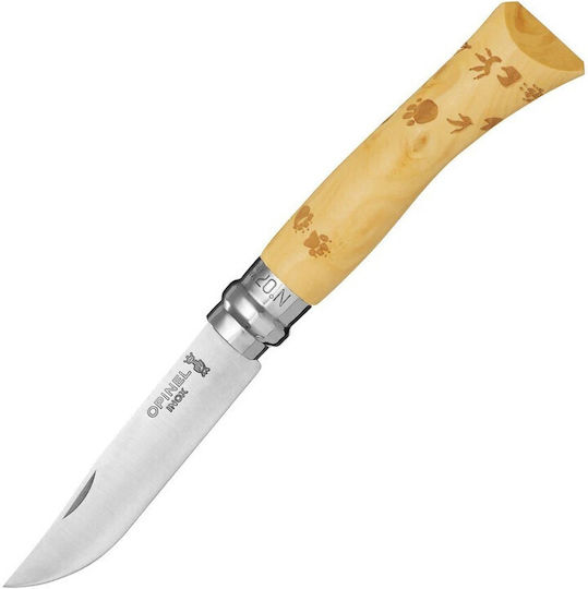 Opinel Inox N7 Taschenmesser Beige