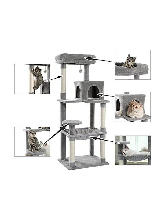 Animal Γατόδεντρο Γκρι 55x45x118εκ. Animal Γατόδεντρο Γκρι 55x45x118εκ.