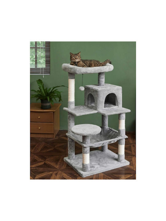 Animal Scratching Post Cat Trees Gray 5 levels 55x45x118cm