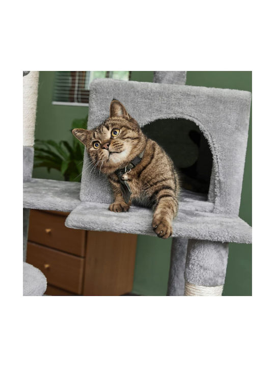Animal Scratching Post Cat Trees Gray 5 levels 55x45x118cm