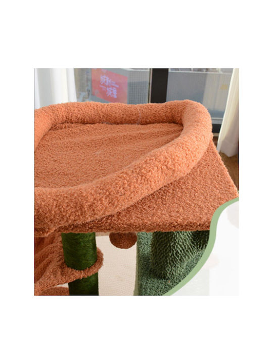 Animal Scratching Post Cat Trees Green 43x33x87cm