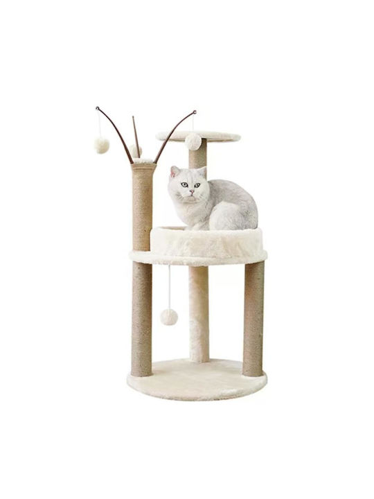 Animal Γατόδεντρο Μπεζ 45x45x85εκ. Animal Γατόδεντρο Μπεζ 45x45x85εκ.