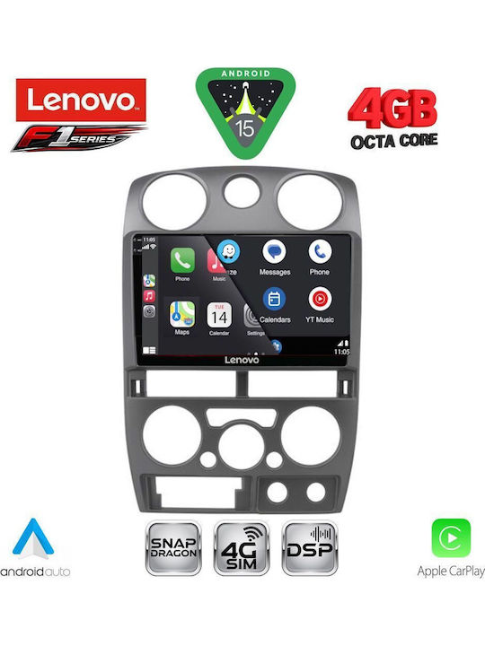 Lenovo Car Audio System Isuzu D-Max 2008-2012 Bluetooth USB WiFi GPS Apple CarPlay Android Auto with 9" Touch Screen