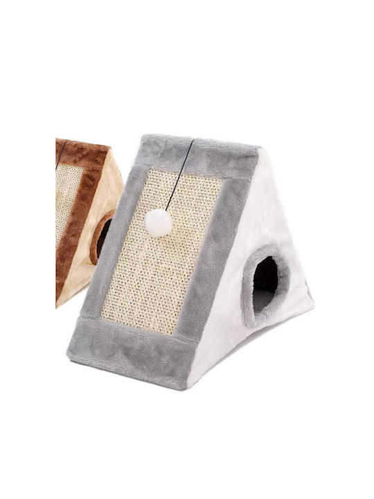 Animal Scratching Post Cat Trees Gray 50x25x50cm 25.08.15691