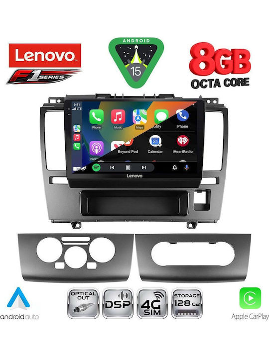 Lenovo Car Audio System for Nissan Tiida 2004 Bluetooth USB WiFi GPS Apple CarPlay Android Auto with 9" Touch Screen
