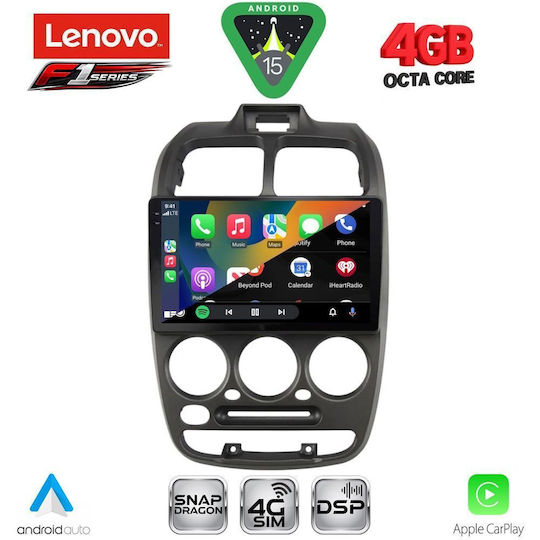 Lenovo Ηχοσύστημα Αυτοκινήτου για Hyundai Accent 1999-2004 (Bluetooth/USB/WiFi/GPS/Apple-Carplay/Android-Auto) με Οθόνη Αφής 9"