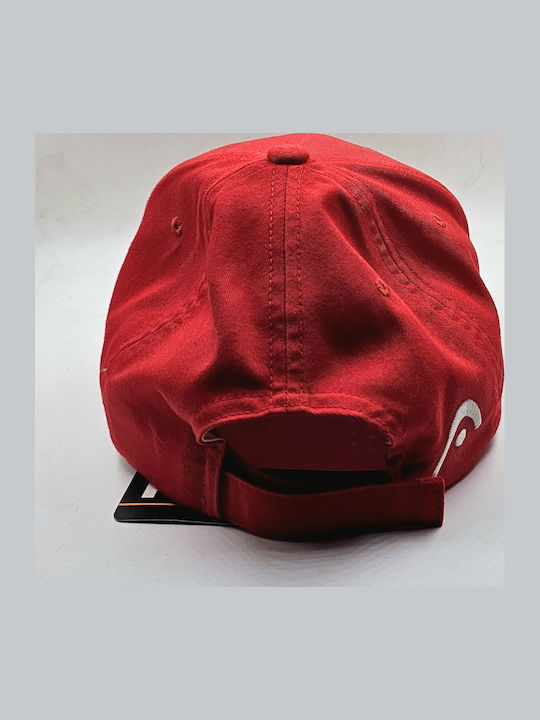 Head 287292-rd Promotion Cap Καπελο 65% Πολυθεστερ-35% Βαμβακι Κοκκινο