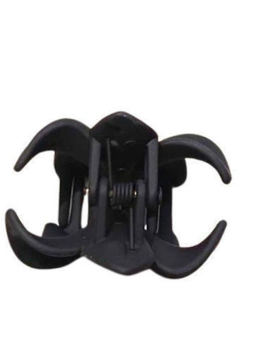 Kids Hair Clip Flower In Black Colour