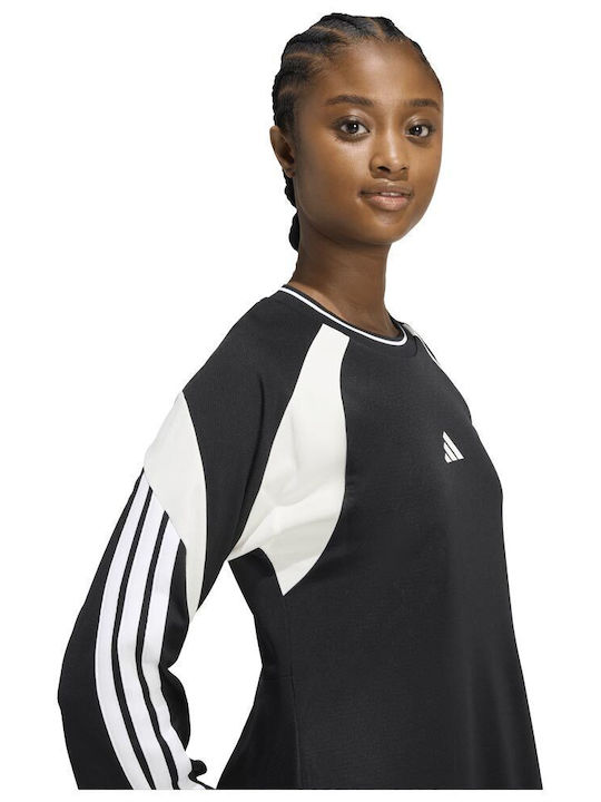 Dress Dress Mini Athletic Long Sleeve Black