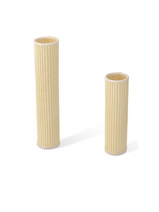 Animal Scratching Post Beige 30x30cm