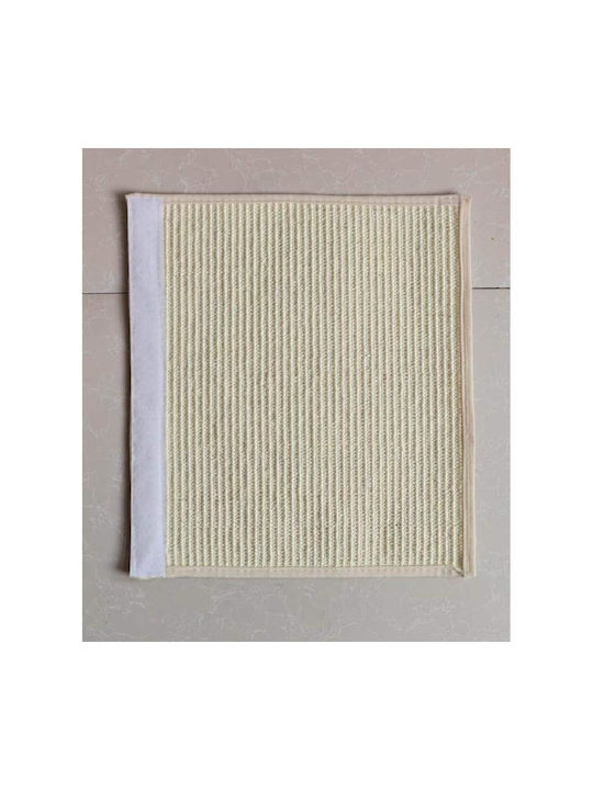 Animal Scratching Post Beige 30x30cm