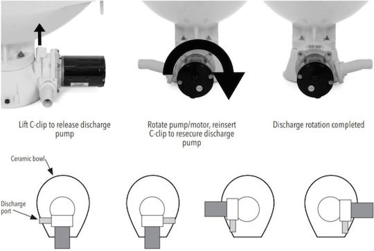 Електрическа Тоалетна Quiet Flush E2 Модел Касета Нормален Размер На Котел 12v