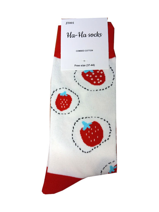 Hoho Socks Κάλτσες Λευκό