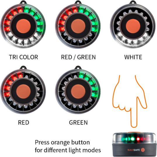 Tricolor Navigation Light Navilight Magnetic Base