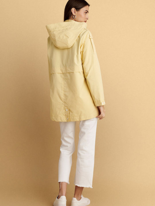 Women's Jacket for Winter Yellow