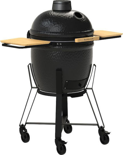 Outdoorchef Keramische Holzkohlegrill Kamado Mit einem Deckel und Thermometer 46x46cm