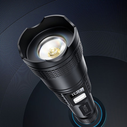Yesido Rechargeable LED Flashlight with Maximum Brightness 190lm