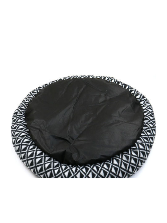 Animal Poof Dog Bed Gray 80x80cm