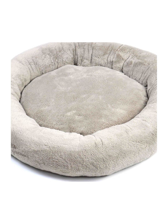 Animal Poof Dog Bed Gray 60x60cm