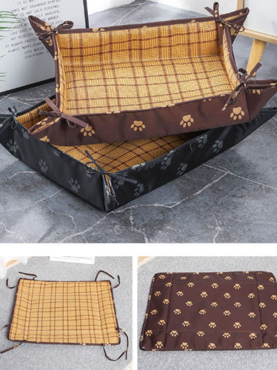 Animal Dog Bed Nest Brown 80x75cm