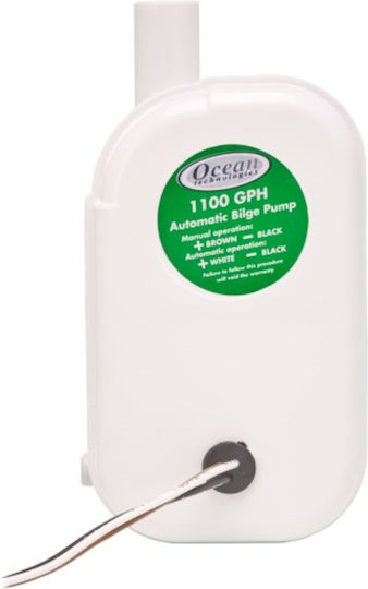 Laguna 1100 Помпа Bilge Потопяема Флоутър 75л/мин 12v