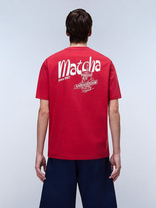 T-Shirt Burgundisch