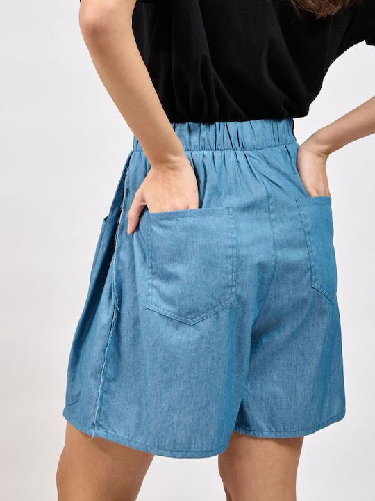 Women's Activewear Bermuda Light Blue