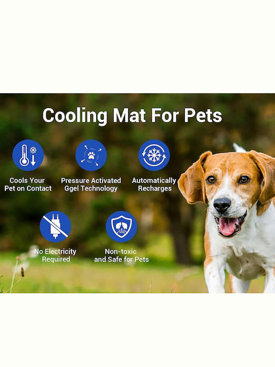 Animal Mattress Dog Rectangle Cooling 90x50cm