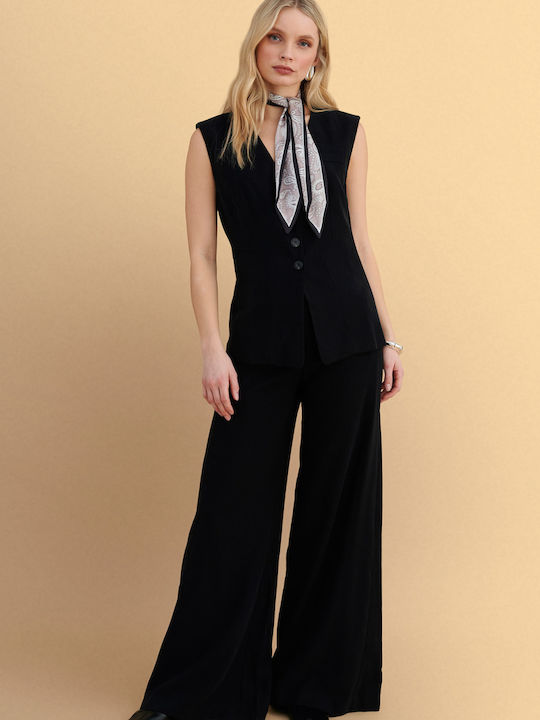 Black Women's Vest