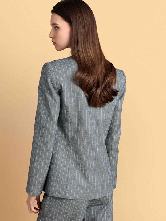 attrattivo Women's Blazer Gray