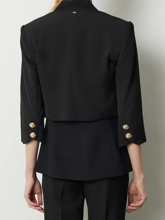 BSB Women's Blazer Black