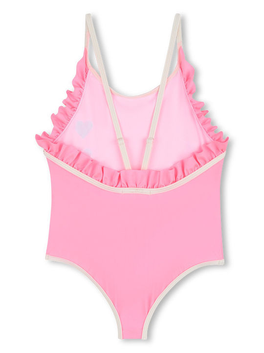 Billieblush Fluo Παιδικό Μαγιό Ολόσωμο Ροζ