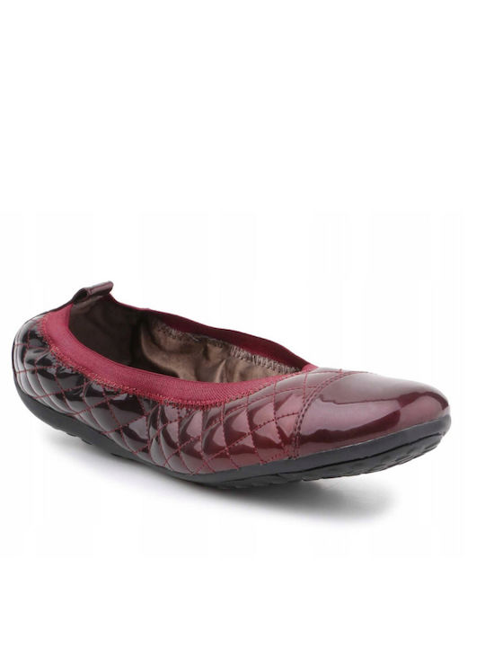 Women's Ballerina Shoes in Red Colour