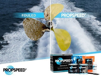 Propspeed 200ml Silicone Antifouling Kit Propellers All Metal Parts Underwater