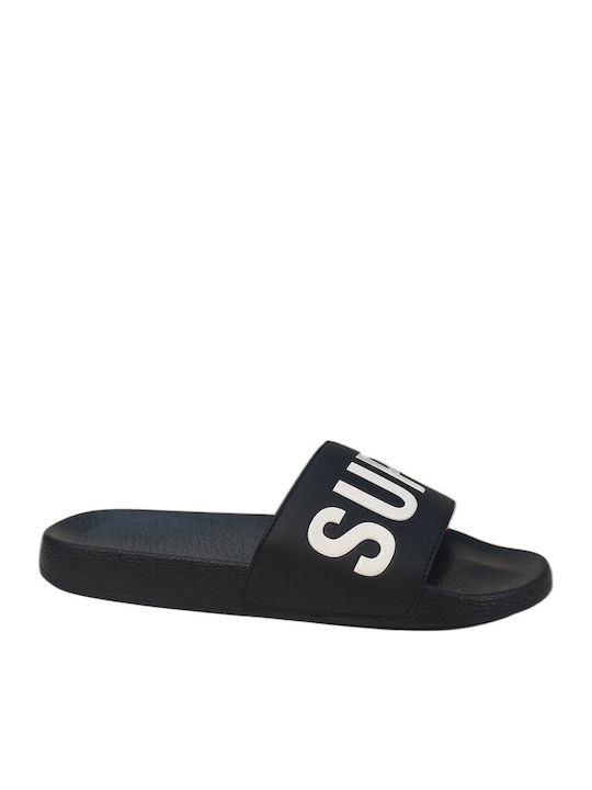 Men's Anatomic Black Slides