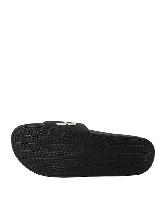 Men's Anatomic Black Slides