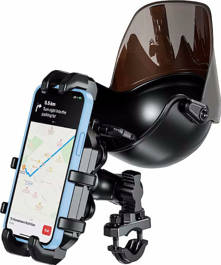 Kewig Bază Telefon Moto cu Braț Reglabil 5.4-7.2" pentru Ghidon