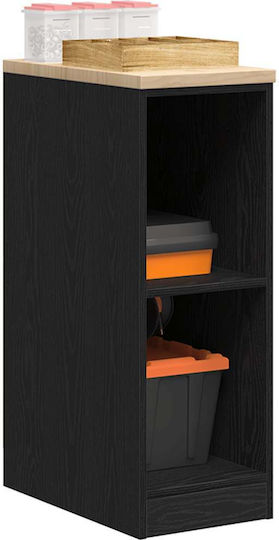 Bibliothek Schwarz 30x51x85cm