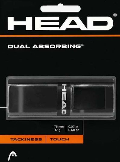 Head Dual Absorbing Ersatz-Griff Schwarz 1 Stück