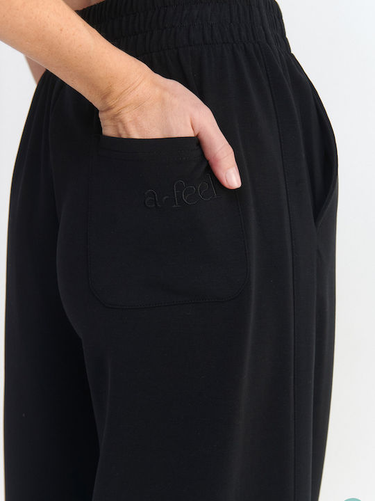 Flared Sweatpants Black