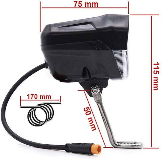Φως Κορνάκι Ewheel Smartgyro 12-72v Αδιάβροχο Connector