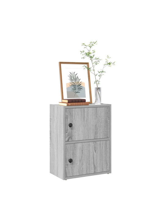 Wohnzimmer Schrank aus Spanplatte Grau Sonoma 40x24x52cm