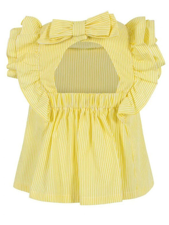 Kids Clothing Set with Leggings Summer 2 Pieces Yellow