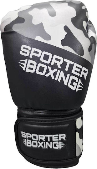 Sporter Boxing Boxing Gloves for Competition Black