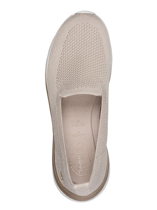 Anatomic Women's Leather Beige Slip-Ons