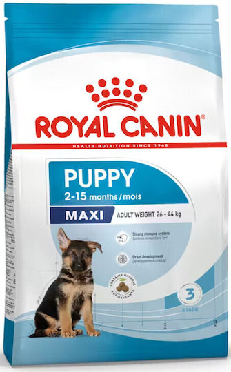Royal Canin Maxi Puppy 3kg Dry Food for Large Breed Puppies with Poultry, Rice and Pork