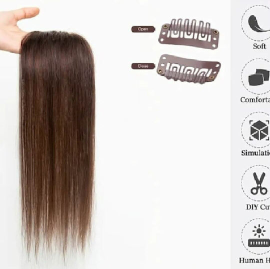 Extension With Human Hair In Chestnut Colour 40.64cm